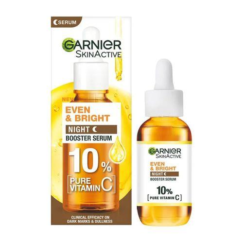Skin Active Even & Bright Night Booster Serum 30ml