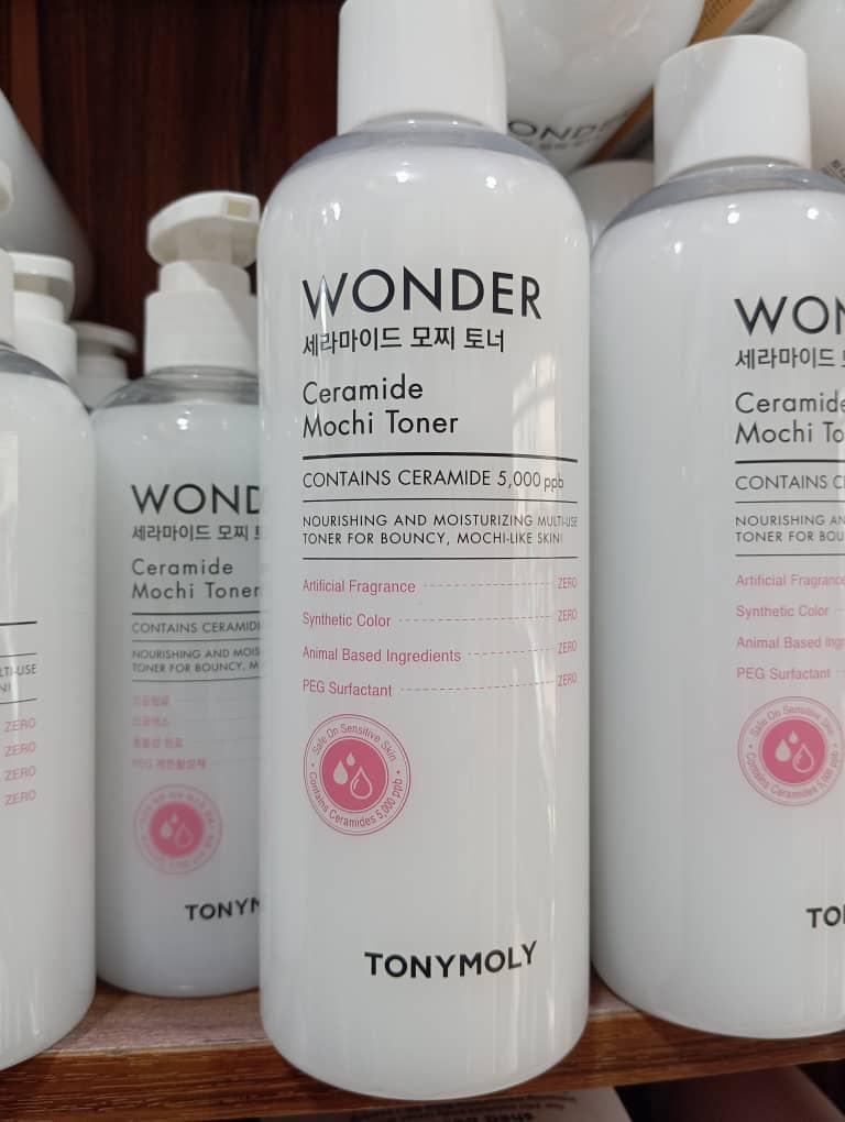 Tony Moly Wonder Ceramide Mochi Toner 500ml