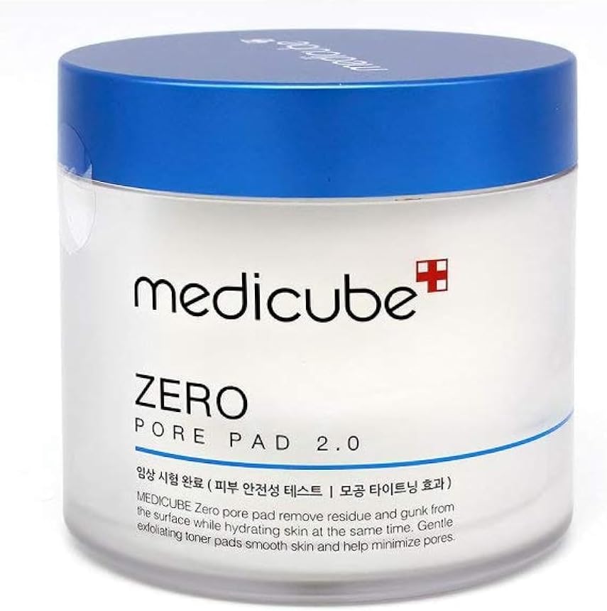 Zero Pore Pads 2.0, Dual-Textured Facial Toner Pads for Exfoliation and Pore Care with 4.5% AHA Lactic Acid & 0.45% BHA Salicylic Acid, Ideal for All Skin Types, Korean Skin Care (70 units)