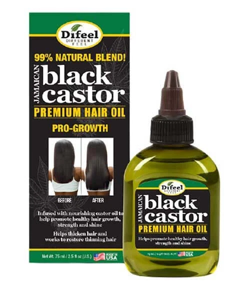 BLACK CASTOR PREMIUM HAIR OIL PRO-GROWTH 75ml