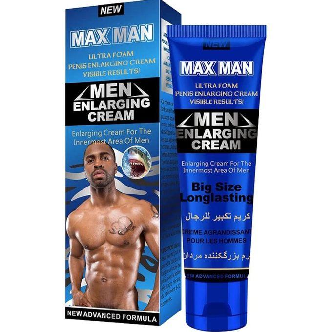 Max Man Big Size, Lasting Penis Enlargement Cream - BLUE
